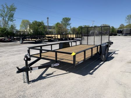 New 2027 AMO A614G (76" x 14') 2.9K Standard Utility Trailer
