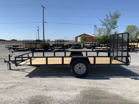 New 2027 AMO A614G (76" x 14') 2.9K Standard Utility Trailer