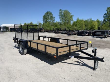 New 2027 AMO A614G (76" x 14') 2.9K Standard Utility Trailer