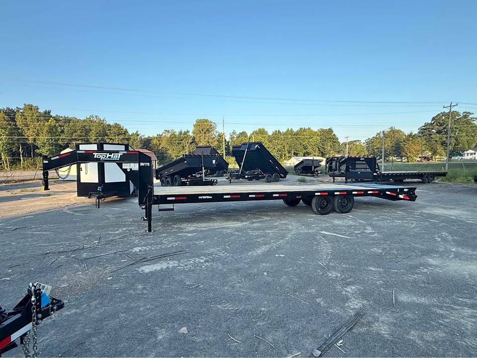 New 2027 Top Hat 102x30 Gooseneck