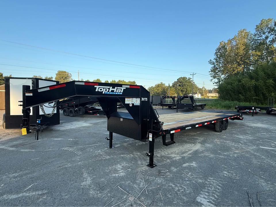 New 2027 Top Hat 102x30 Gooseneck