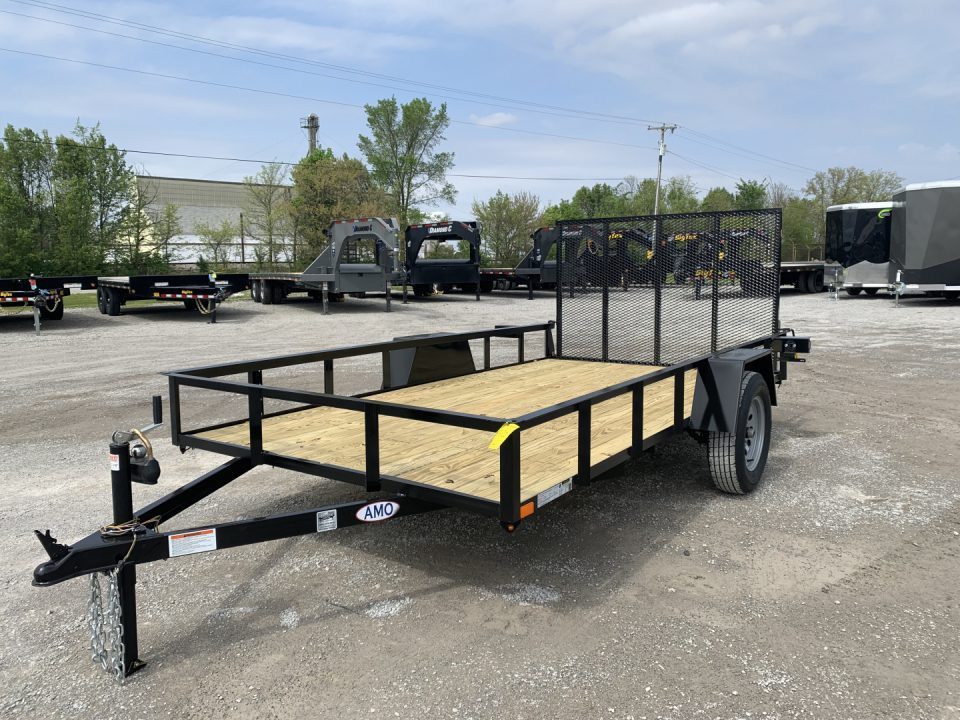 New 2027 AMO A612G (76" x 12") 2.9K Standard Utility Trailer