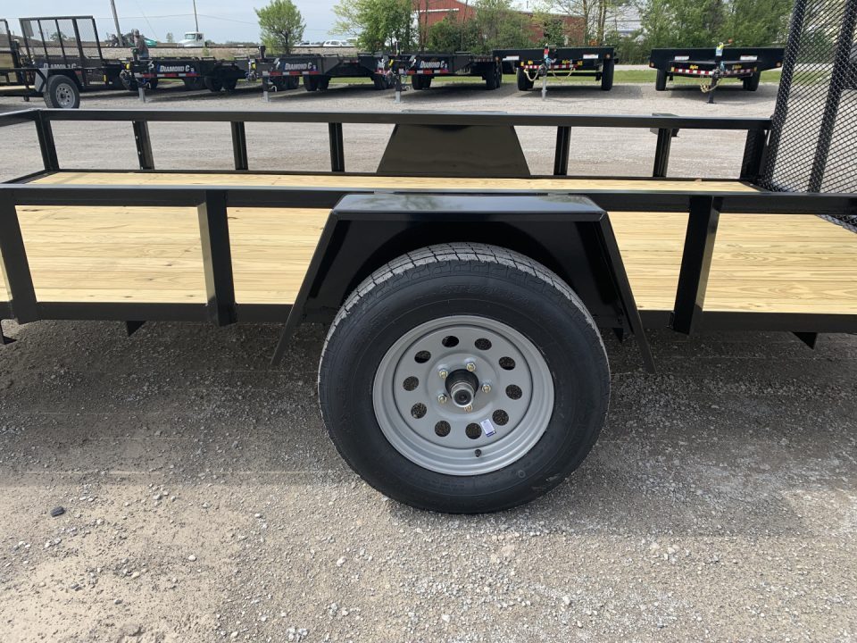 New 2027 AMO A612G (76" x 12") 2.9K Standard Utility Trailer