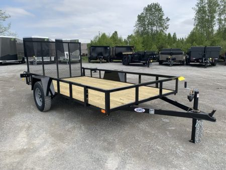 New 2027 AMO A612G (76" x 12") 2.9K Standard Utility Trailer