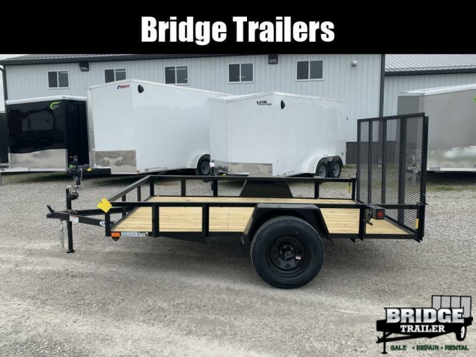 New 2027 AMO A610G (76" X 10') 2.9K Landscape Utility Trailer
