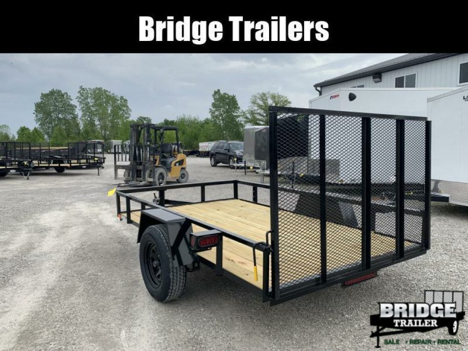 New 2027 AMO A610G (76" X 10') 2.9K Landscape Utility Trailer