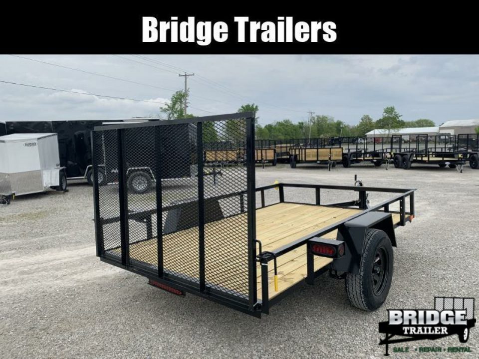New 2027 AMO A610G (76" X 10') 2.9K Landscape Utility Trailer