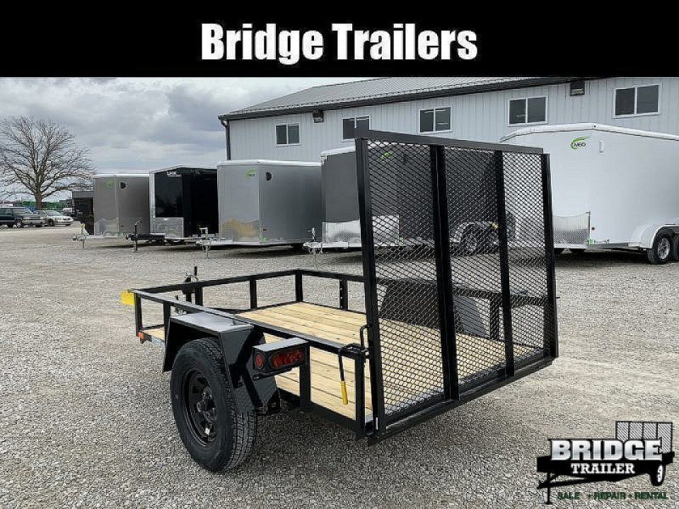 New 2027 AMO A580G (60" X 8') 2.9K Landscape Utility Trailer