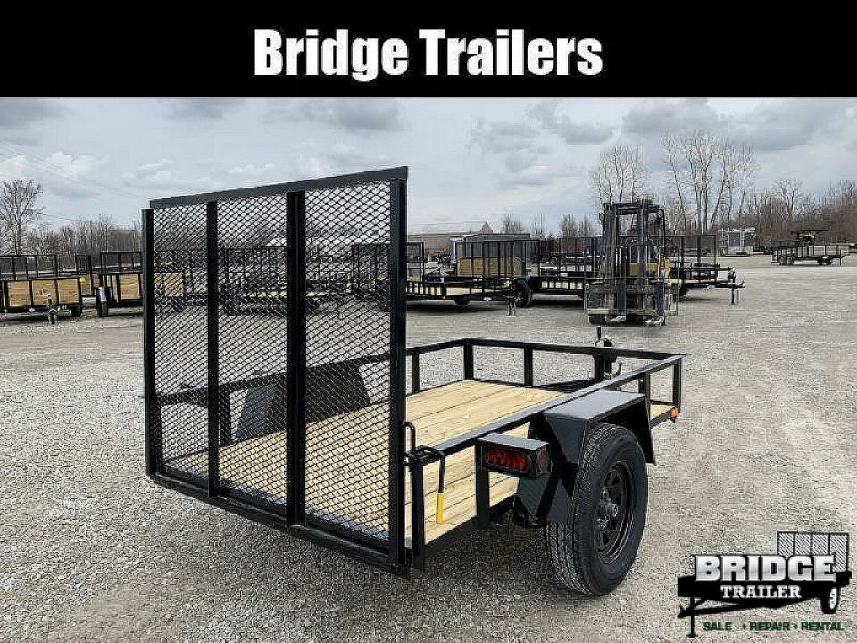 New 2027 AMO A580G (60" X 8') 2.9K Landscape Utility Trailer