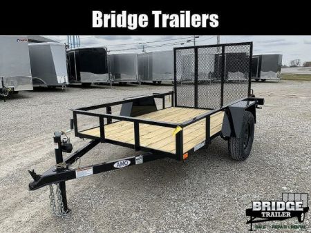 New 2027 AMO A580G (60" X 8') 2.9K Landscape Utility Trailer