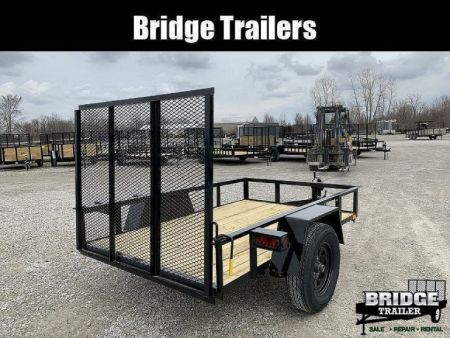 New 2027 AMO A580G (60" X 8') 2.9K Landscape Utility Trailer