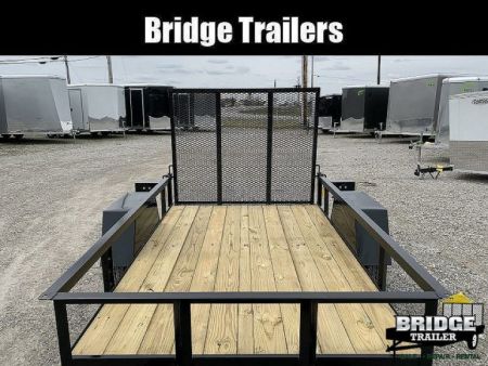 New 2027 AMO A580G (60" X 8') 2.9K Landscape Utility Trailer