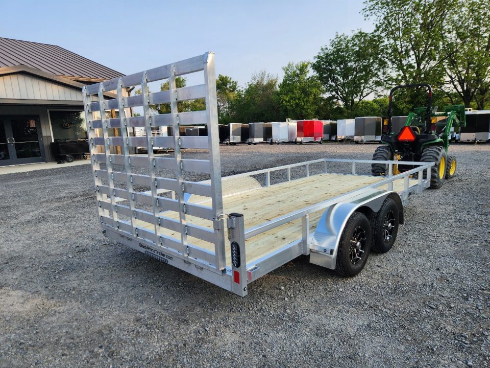 New 2026 Black Rhino EXT716 7' x 16' Utility Trailer