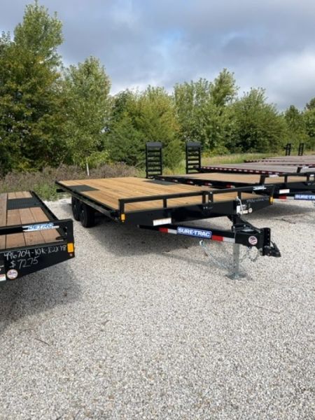 New 2027 Sure-Trac 8.5 X 20 (17+3) LOW PROFILE 10K Deckover Trailer