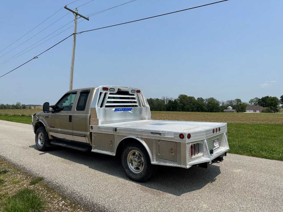 New 2025 Hillsboro 96"x102" Ford/GM Dually Box Removal 3500 Series Truck Bed
