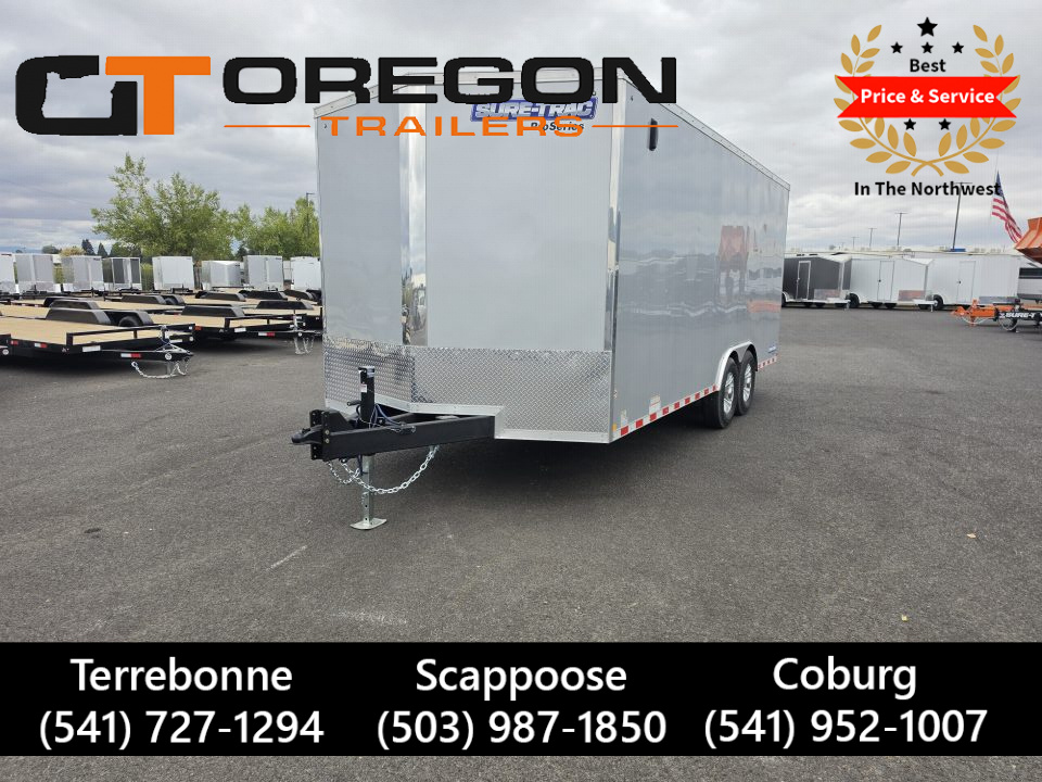New 2027 Sure-Trac 8.5x20 Enclosed Trailer W/ Torsion Suspension 14k GVWR