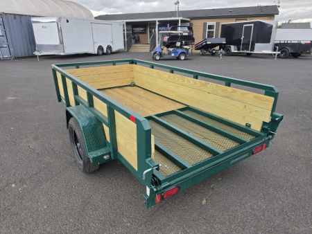 New 2027 Sure-Trac 5x10 3-Board Utility Trailer 3K GVWR *FOREST GREEN