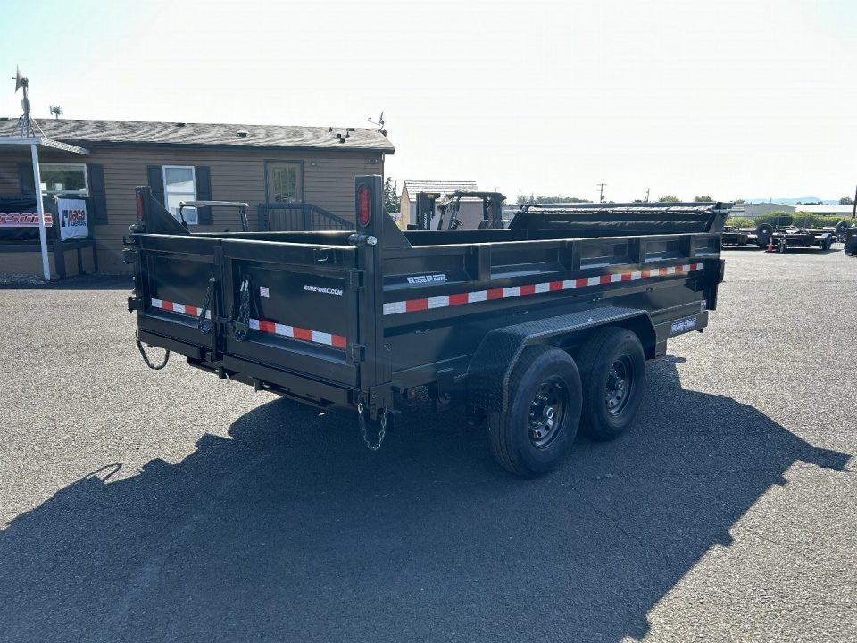 New 2027 Sure-Trac 7x14 Low Pro Scissor Dump 14K GVWR