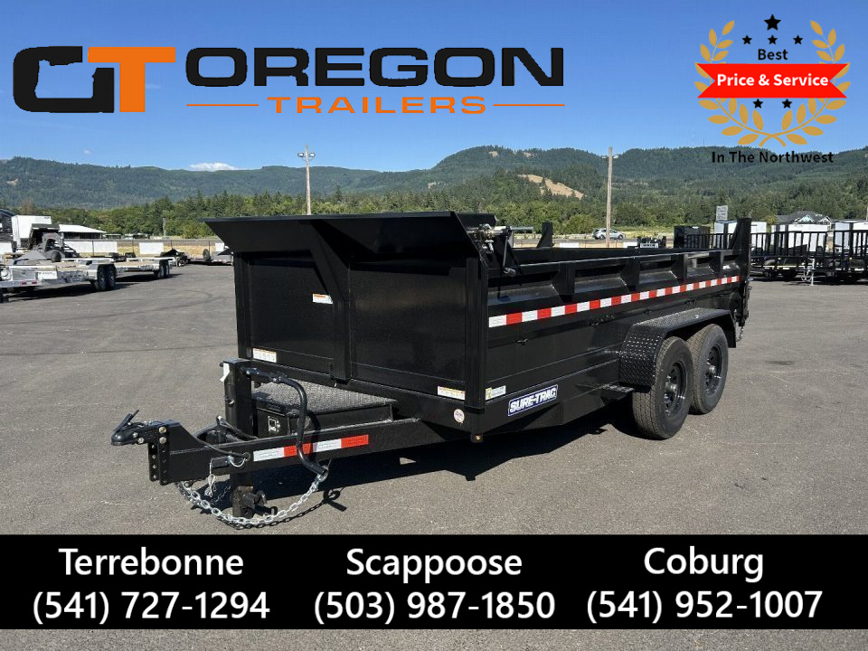 New 2027 Sure-Trac 7x14 Low Pro Scissor Dump 14K GVWR