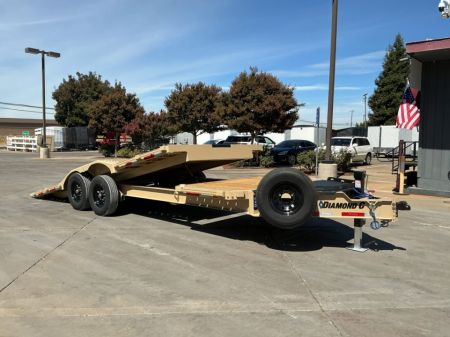 New 2027 Diamond C Trailers HXD207L22X102 8.5FT X 22FT 15.5 GVW Tilt Trailer
