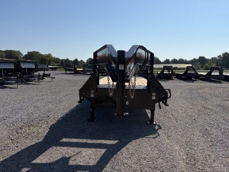 New 2027 MAXXD 102"X25' 17.5K Gooseneck Flatbed Trailer