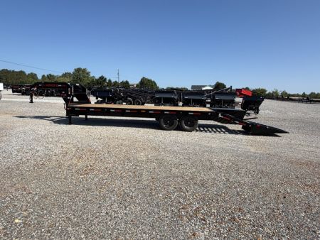 New 2027 MAXXD 102"X25' 17.5K Gooseneck Flatbed Trailer