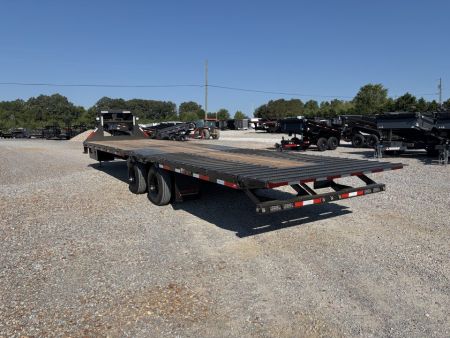 New 2027 MAXXD 102"X32' 30K Hydraulic Dovetail Gooseneck Trailer