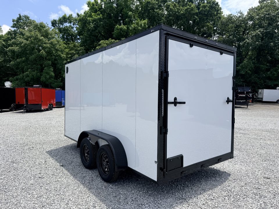 New 2027 Cargo United 7x14 TA (7FT HT) BLACKOUT .80 Polycore Cargo / Enclosed Trailer