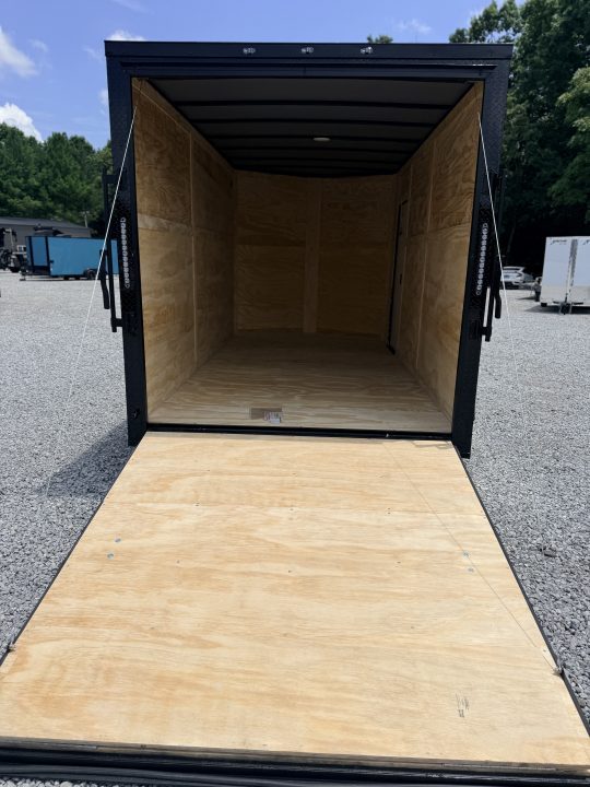 New 2027 Cargo United 7x14 TA (7FT HT) BLACKOUT .80 Polycore Cargo / Enclosed Trailer
