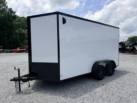 New 2027 Cargo United 7x14 TA (7FT HT) BLACKOUT .80 Polycore Cargo / Enclosed Trailer