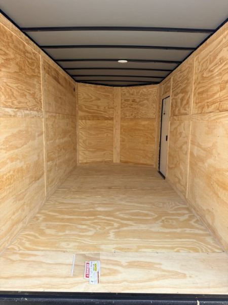 New 2027 Cargo United 7x14 TA (7FT HT) BLACKOUT .80 Polycore Cargo / Enclosed Trailer