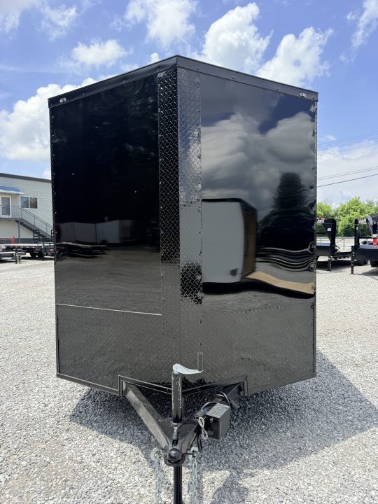 New 2027 Cargo United 7x14 TA (7FT HT) BLACKOUT .80 Polycore Cargo / Enclosed Trailer