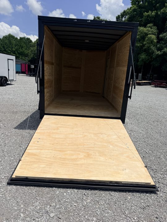 New 2027 Cargo United 7x14 TA (7FT HT) BLACKOUT .80 Polycore Cargo / Enclosed Trailer