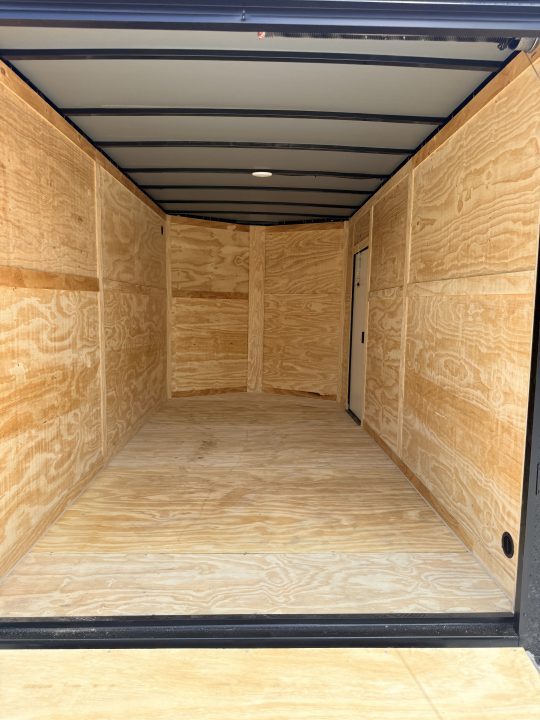 New 2027 Cargo United 7x14 TA (7FT HT) BLACKOUT .80 Polycore Cargo / Enclosed Trailer