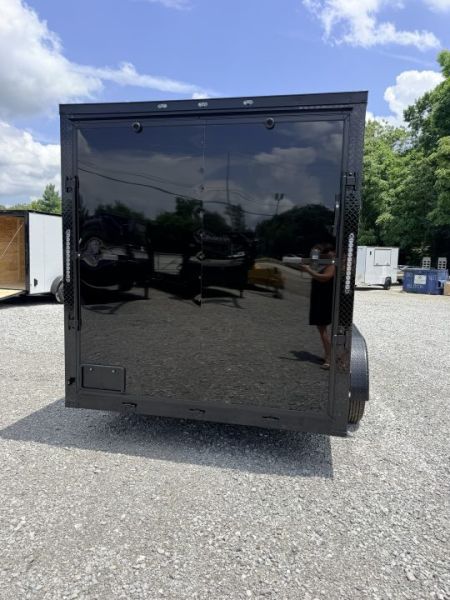 New 2027 Cargo United 7x14 TA (7FT HT) BLACKOUT .80 Polycore Cargo / Enclosed Trailer
