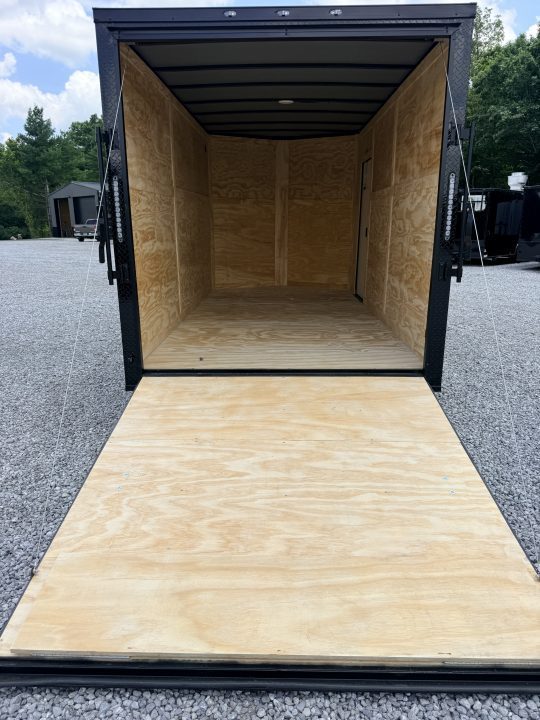 New 2027 Cargo United 7x14 TA (7FT HT) BLACKOUT .80 Polycore Cargo / Enclosed Trailer