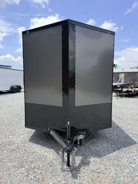 New 2027 Cargo United 7x14 TA (7FT HT) BLACKOUT .80 Polycore Cargo / Enclosed Trailer