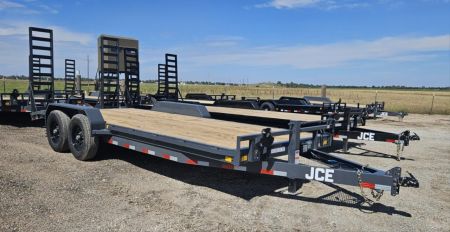 New 2027 JCE 83  x 20' 6 in. Channel Equipment Trailer