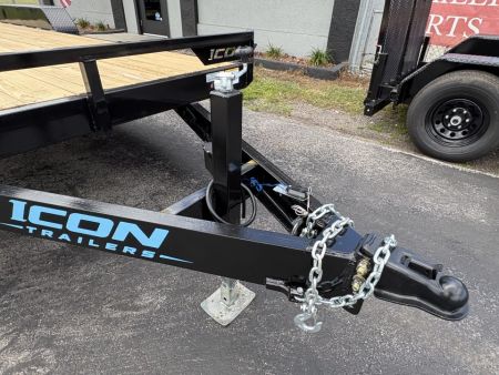 New 2026 Icon Trailers 7X20 14K 18' + 2' DOVETAIL EQUIPMENT Equipment Trailer