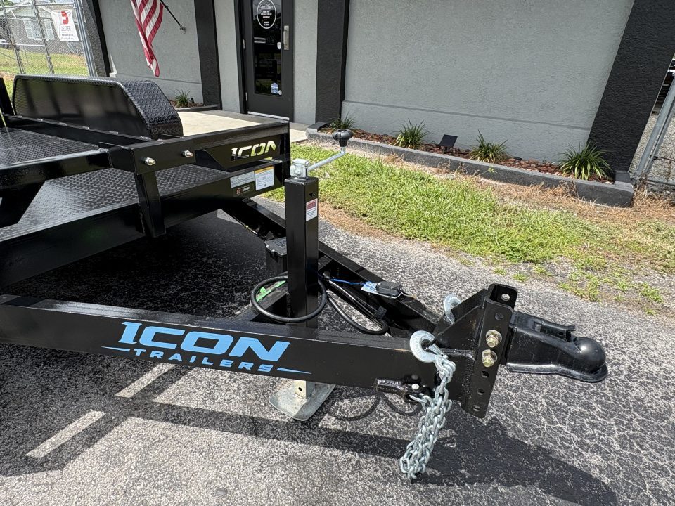 New 2026 Icon Trailers 6'2" X 10' TA 10K SCISSOR LIFT Equipment Trailer