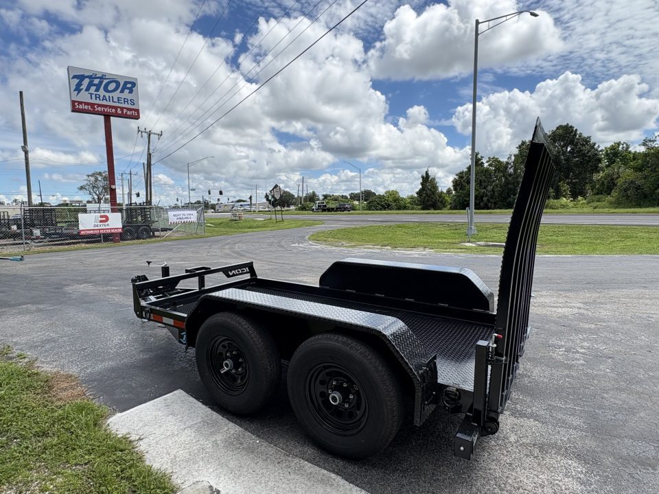 New 2026 Icon Trailers 6'2" X 10' TA 10K SCISSOR LIFT Equipment Trailer