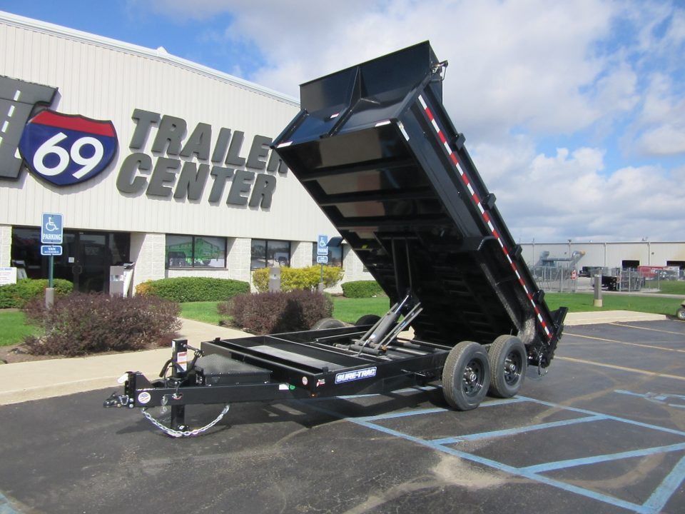 New 2027 Sure-Trac 7 x 14 ST-HTDU8214-140 Telescopic Dump Trailer 14K