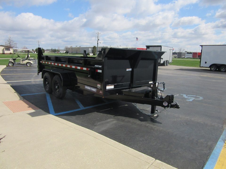 New 2027 Sure-Trac 7 x 14 ST-HTDU8214-140 Telescopic Dump Trailer 14K