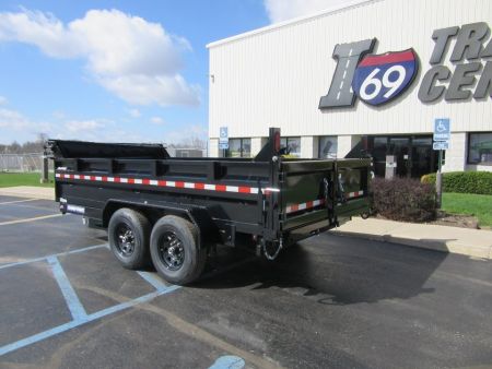 New 2027 Sure-Trac 7 x 14 ST-HTDU8214-140 Telescopic Dump Trailer 14K