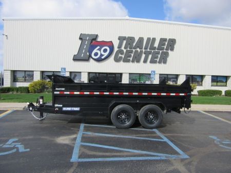 New 2027 Sure-Trac 7 x 14 ST-HTDU8214-140 Telescopic Dump Trailer 14K