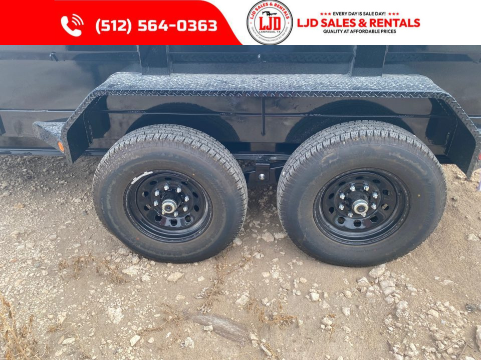 New 2027 East Texas - 83" x 14 - 14K GVWR Dump Trailer