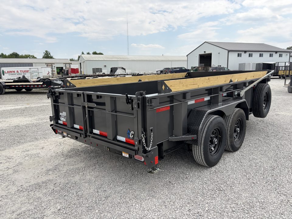 New 2027 Diamond C Trailers LPT207L14X82 (82" X 14') 15.5K Telescopic Dump Trailer