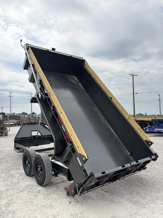 New 2027 Diamond C Trailers LPT207L14X82 (82" X 14') 15.5K Telescopic Dump Trailer