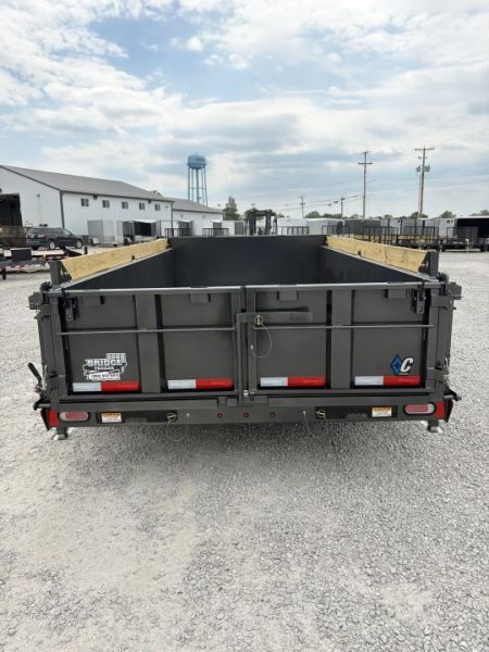 New 2027 Diamond C Trailers LPT207L14X82 (82" X 14') 15.5K Telescopic Dump Trailer
