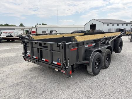 New 2027 Diamond C Trailers LPT207L14X82 (82" X 14') 15.5K Telescopic Dump Trailer
